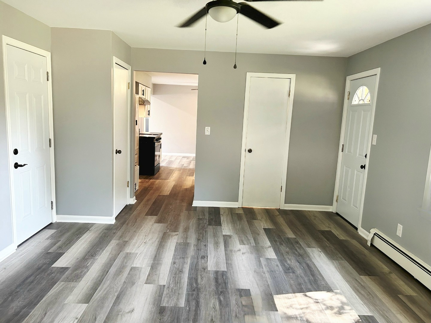 55 Cherry Drive Kankakee, IL 60901 - Photo 26 of 42 a view of wooden floor in an empty room