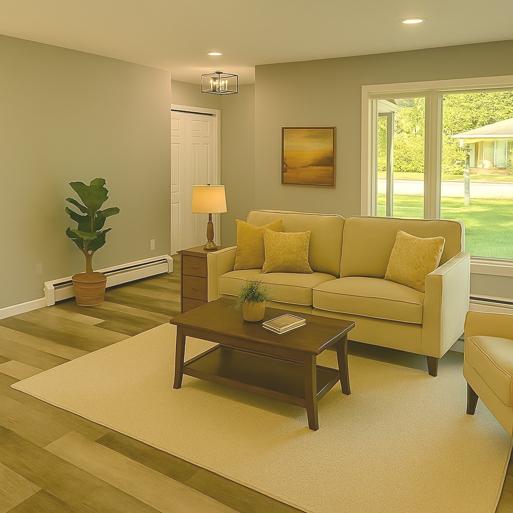 55 Cherry Drive Kankakee, IL 60901 - Photo 8 of 42 a living room with couch and a large window