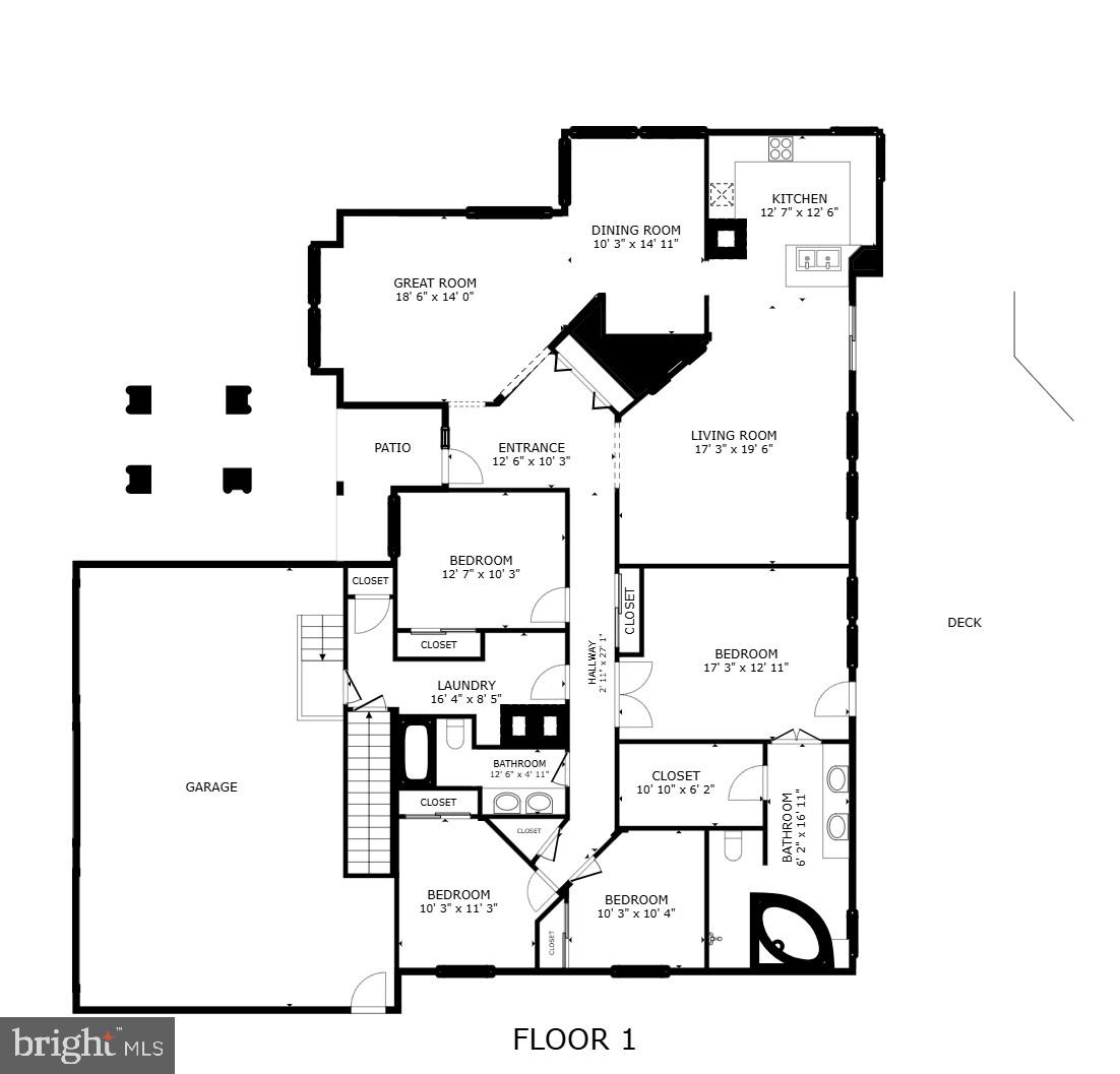 4043 Blue Ball Road Elkton, MD 21921 - Photo 54 of 54 1st Floor Plan