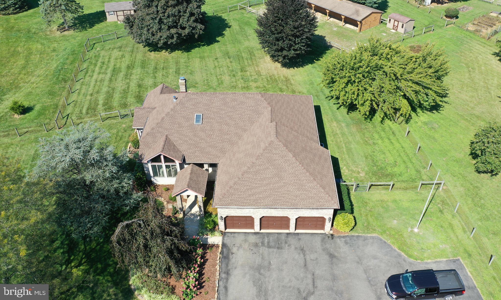 4043 Blue Ball Road Elkton, MD 21921 - Photo 6 of 54 an aerial view of a house with a yard