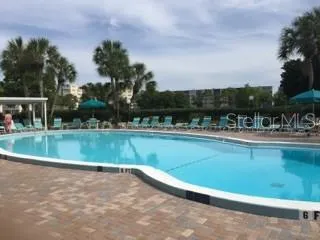 a view of swimming pool with outdoor space