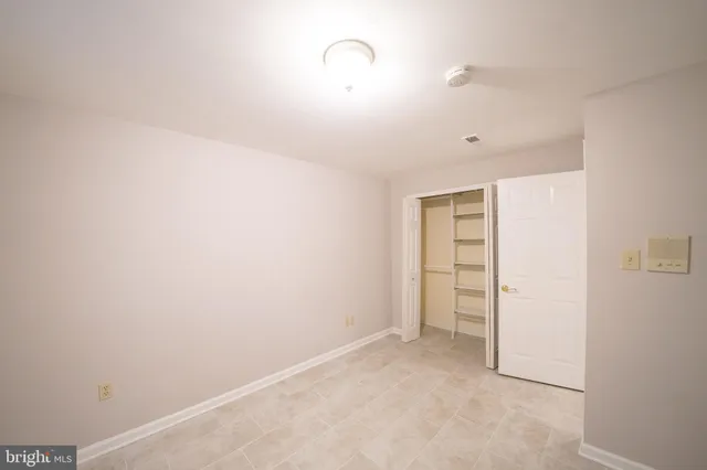 a view of empty room