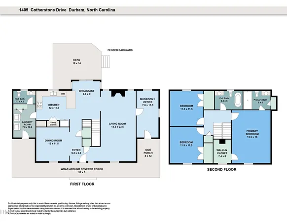 $413,888 | 1409 Cotherstone Drive, Durham, NC 27712