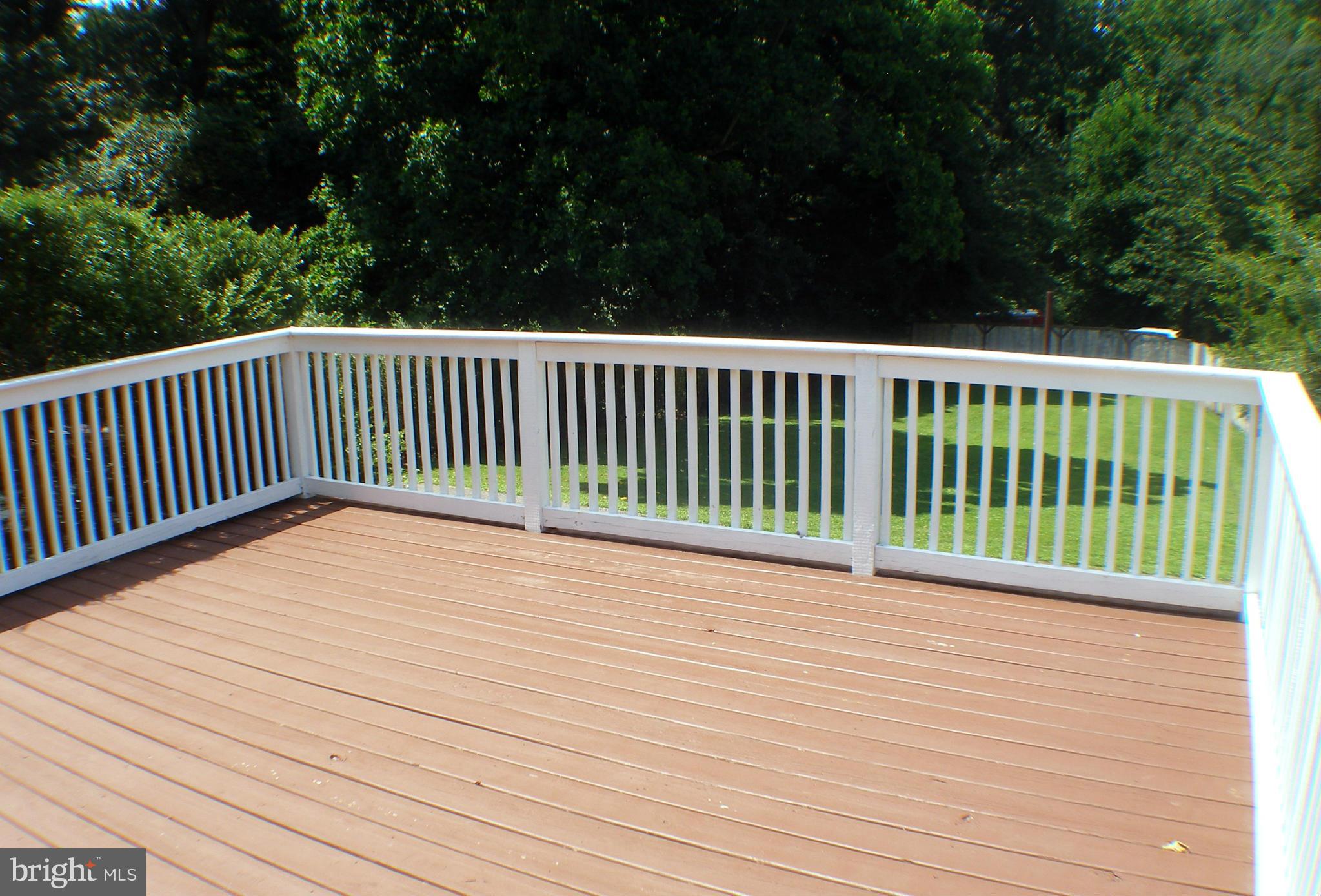 3426 Chapman Road Randallstown, MD 21133 - Photo 14 of 29 16 X 16 Deck Overlooks Private Rear Yard