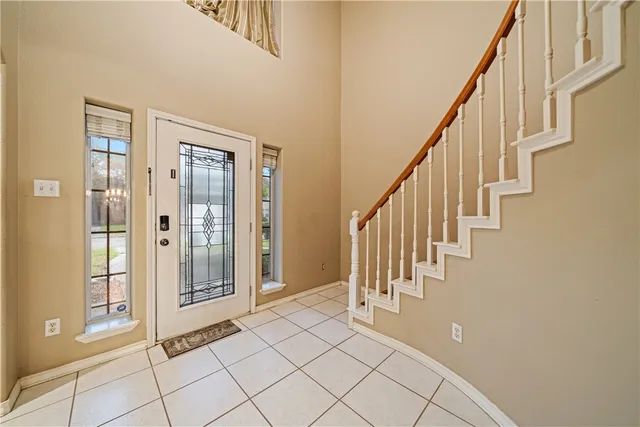 a view of an entryway