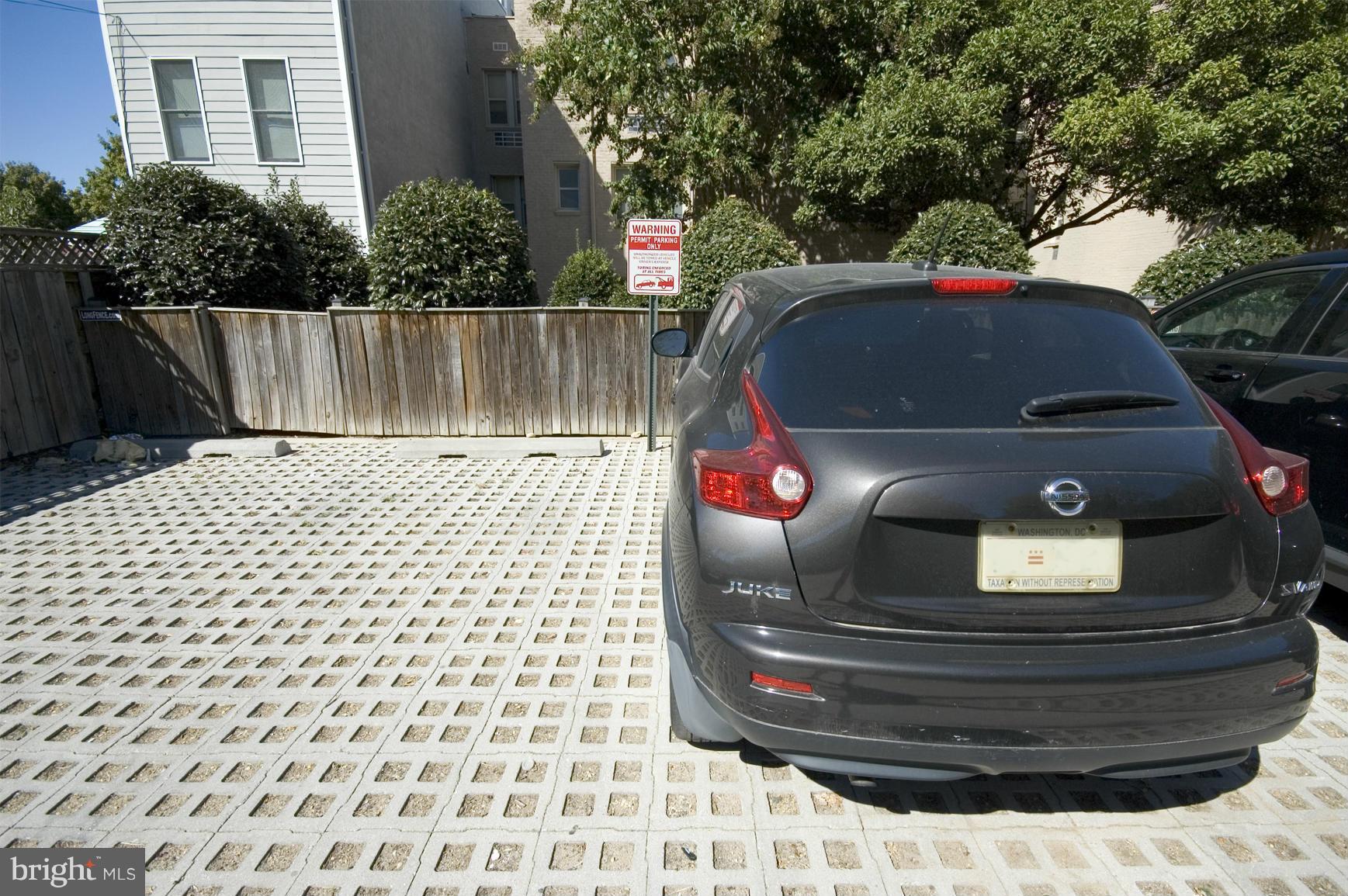 1363 K Street Southeast, Unit 103 Washington, DC 20003 - Photo 16 of 20 Private assigned parking SPOT # 3