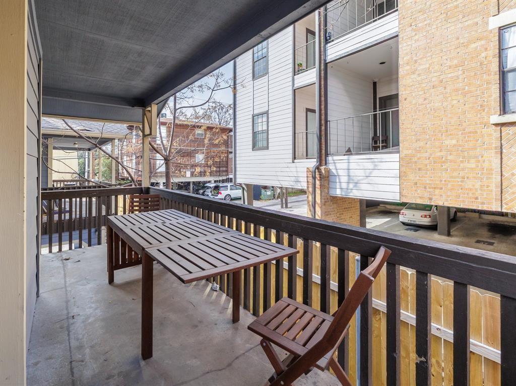 3004 Speedway, Unit 6 Austin, TX 78705 - Photo 19 of 25 a view of a balcony with chairs