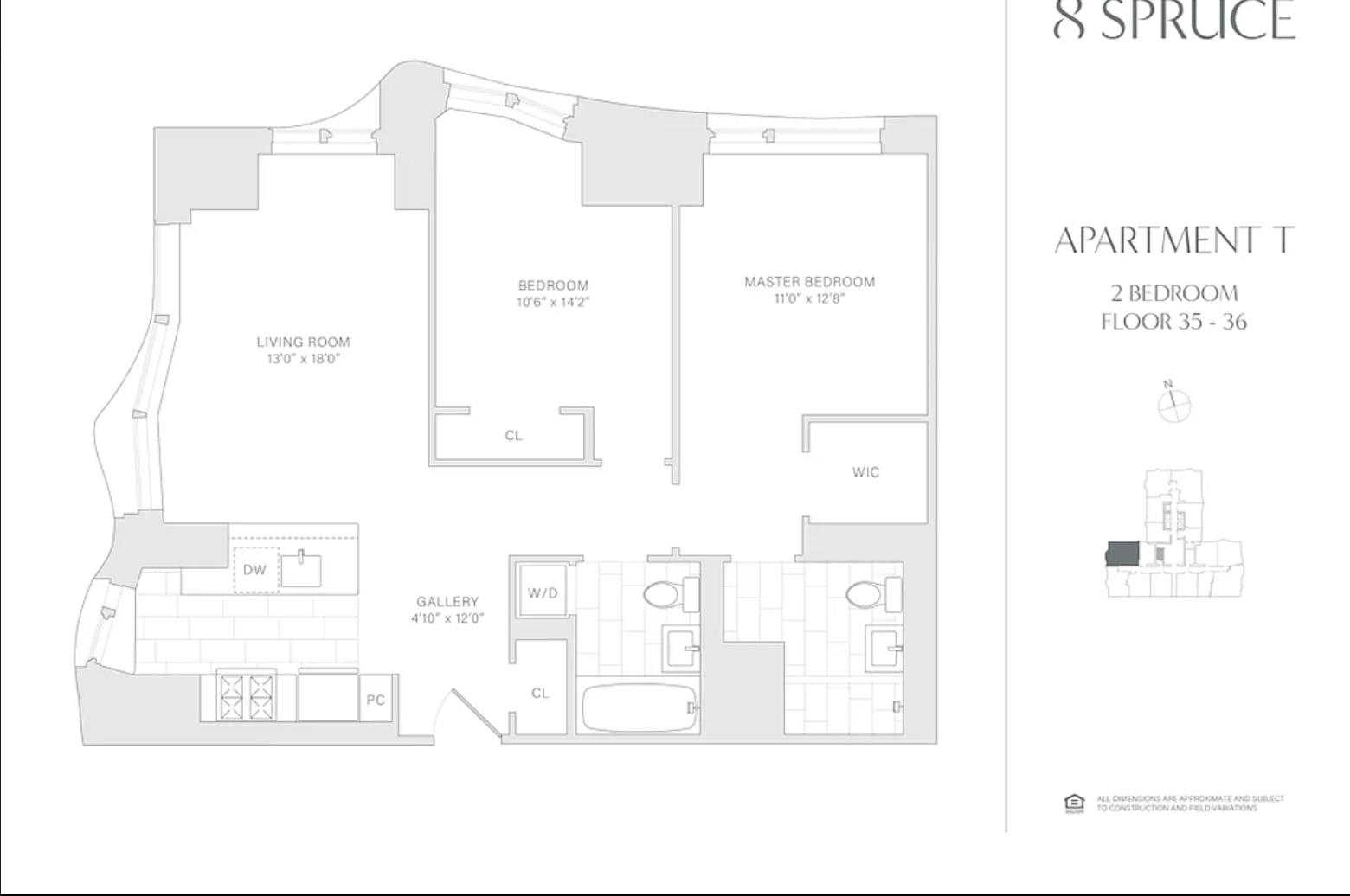 8 Spruce Street, Unit 36T Manhattan, NY 10038 - Photo 19 of 19