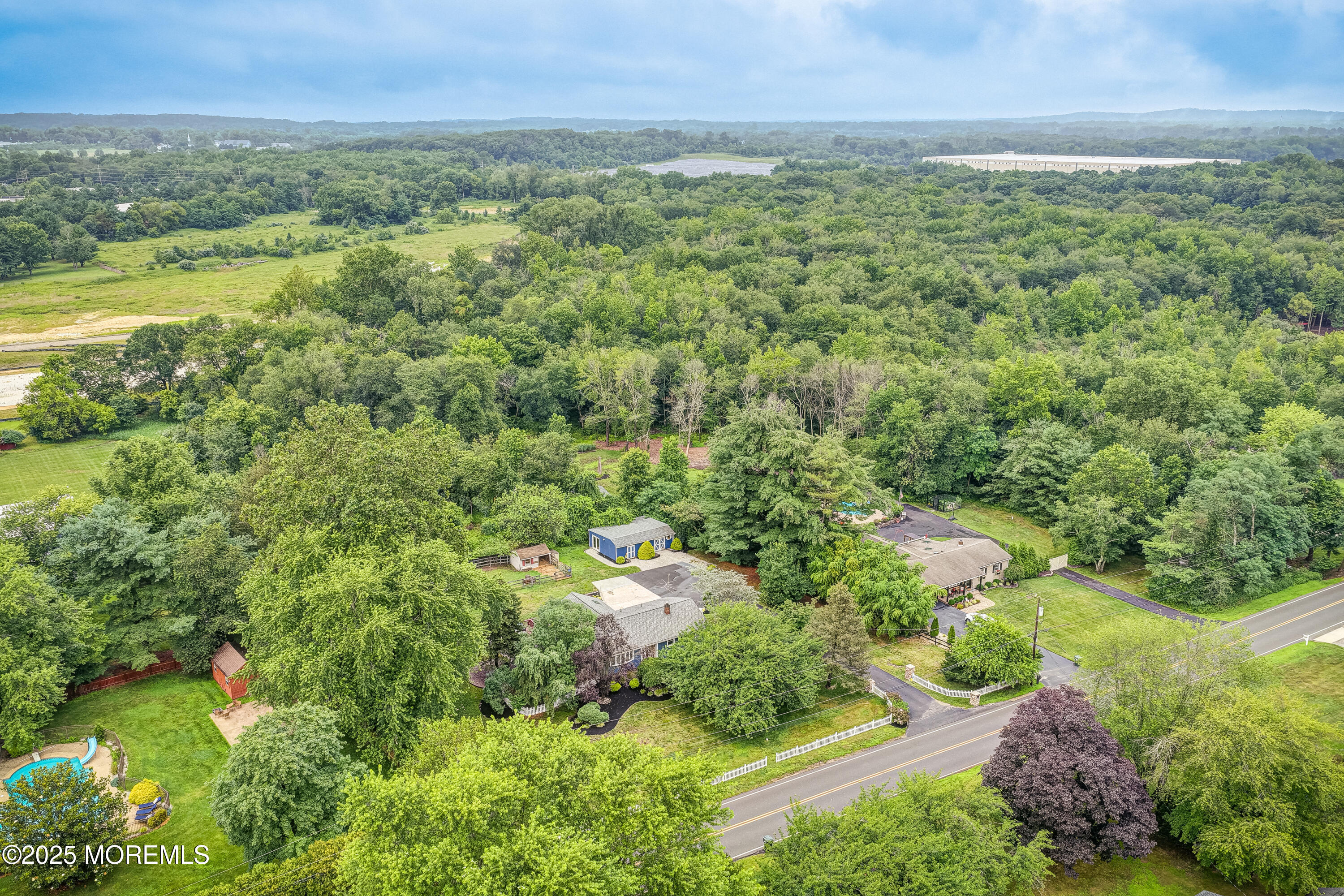 172 Bennett Road Freehold, NJ 07728 - Photo 54 of 64 Ariel View Facing Home