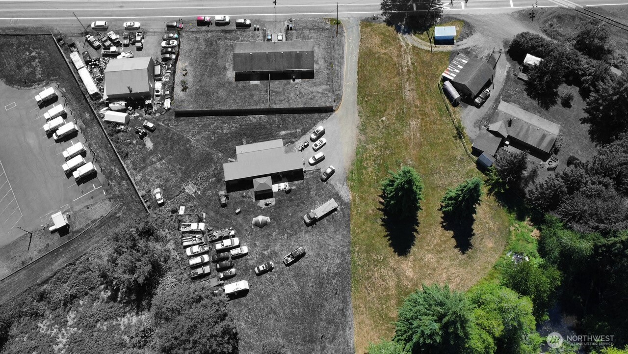 -xxx Devonshire Road Montesano, WA 98563 - Photo 7 of 8 an aerial view of residential house with outdoor space