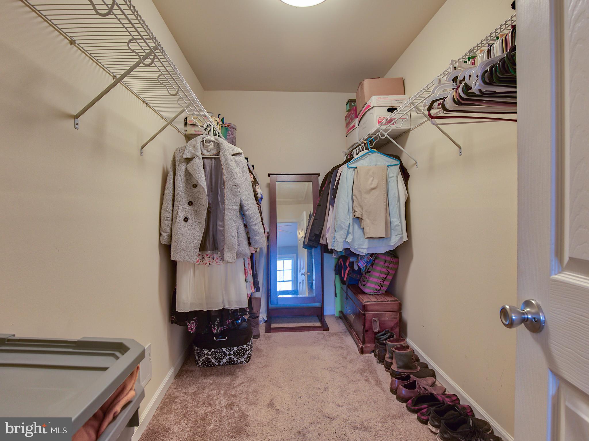 401 Green Spring Road Winchester, VA 22603 - Photo 30 of 60 master bedroom walk in closet