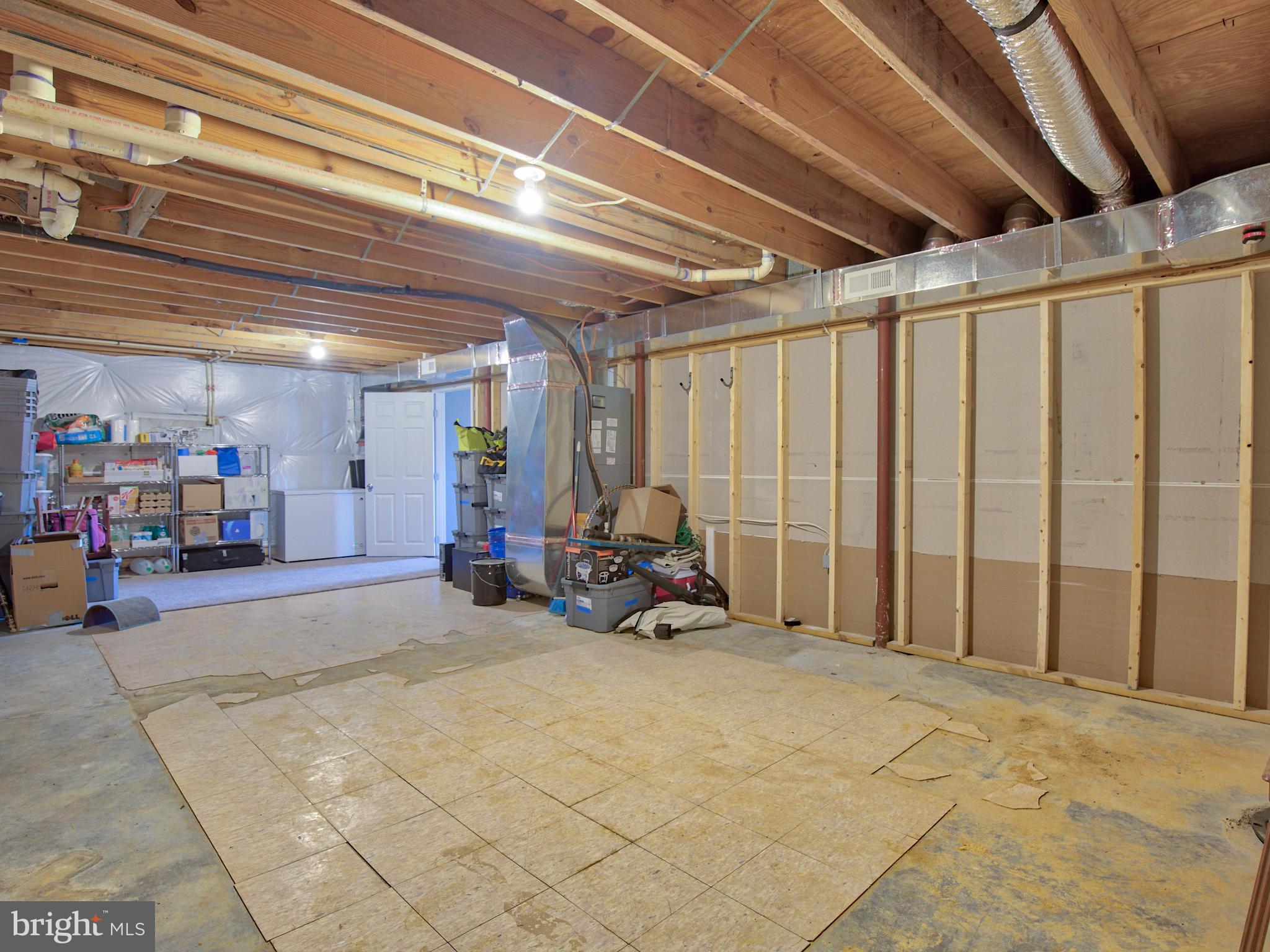 401 Green Spring Road Winchester, VA 22603 - Photo 41 of 60 View of part of unfinished basement