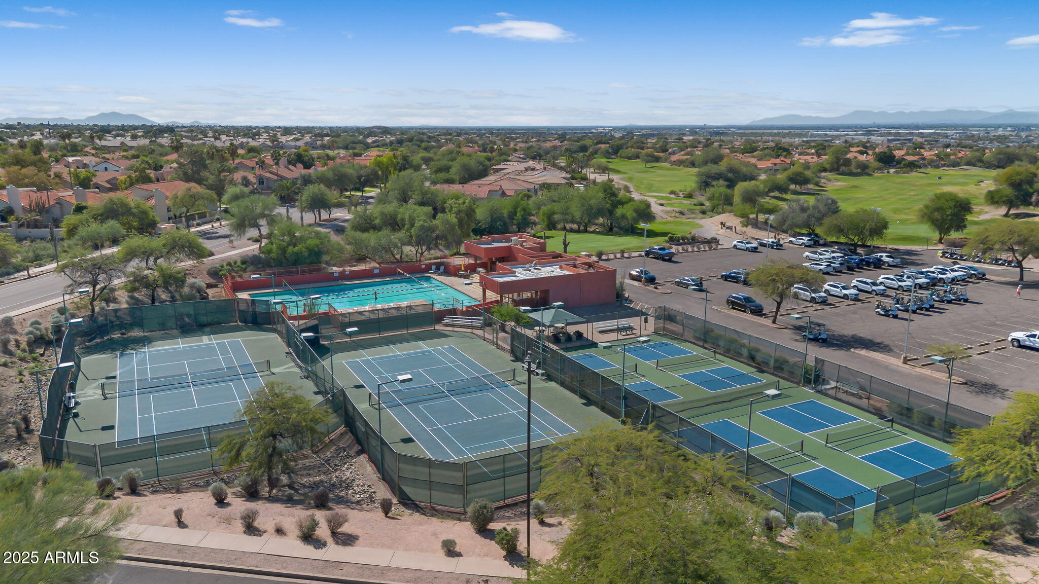 4055 North Recker Road, Unit 18 Mesa, AZ 85215 - Photo 55 of 63 an aerial view of a city