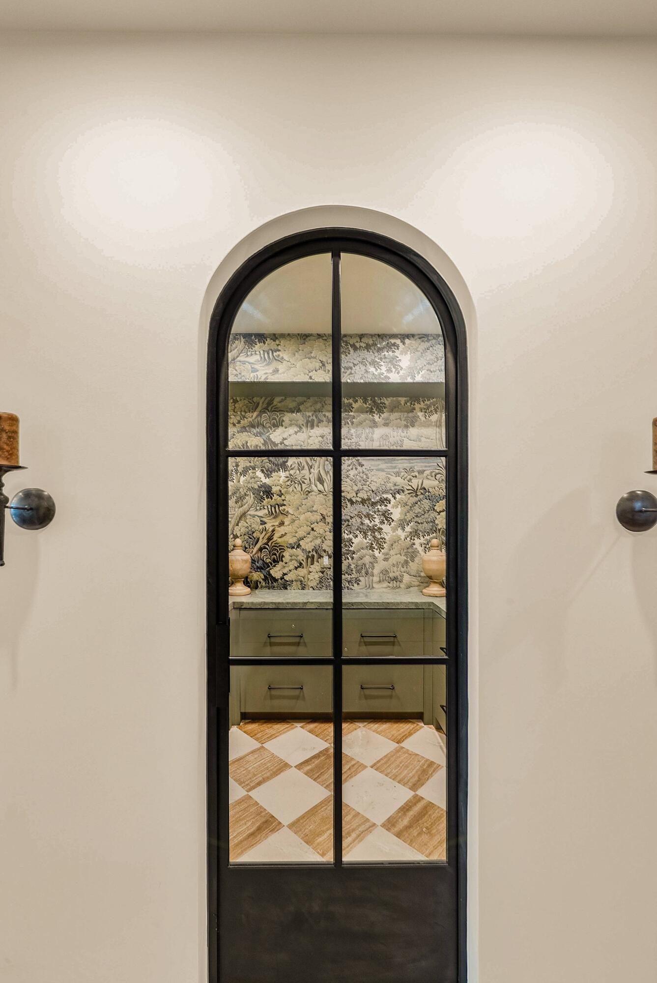 5344 Boca Marina Circle North Boca Raton, FL 33487 - Photo 13 of 85 Iron Doors to Pantry Room