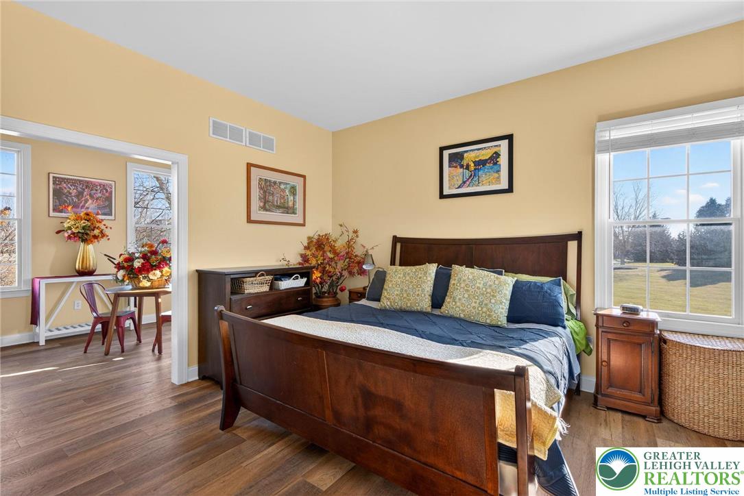 591 Rockbridge Road Nazareth, PA 18064 - Photo 30 of 73 a bedroom with a bed and a table