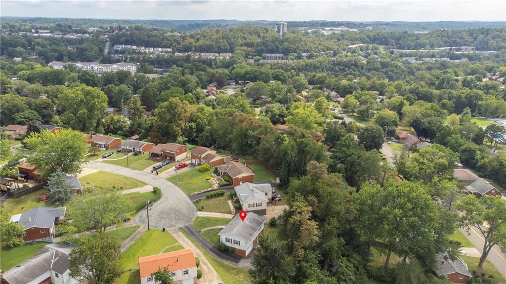 617 Blueberry Road Monroeville, PA 15146 - Photo 36 of 38 an aerial view of a house with a yard