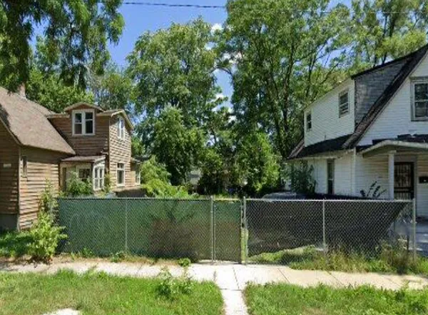 a backyard of a house