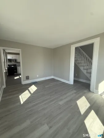 wooden floor in an empty room