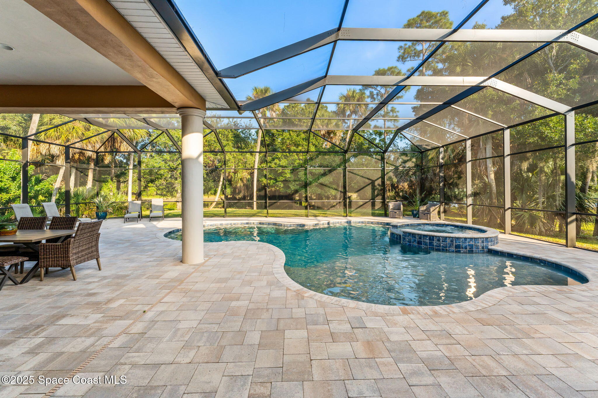4447 Reseda Way Rockledge, FL 32955 - Photo 65 of 87 a view of swimming pool with a patio
