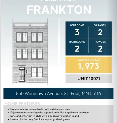 $632,630 | 850 South Woodlawn Avenue, St. Paul, MN 55116