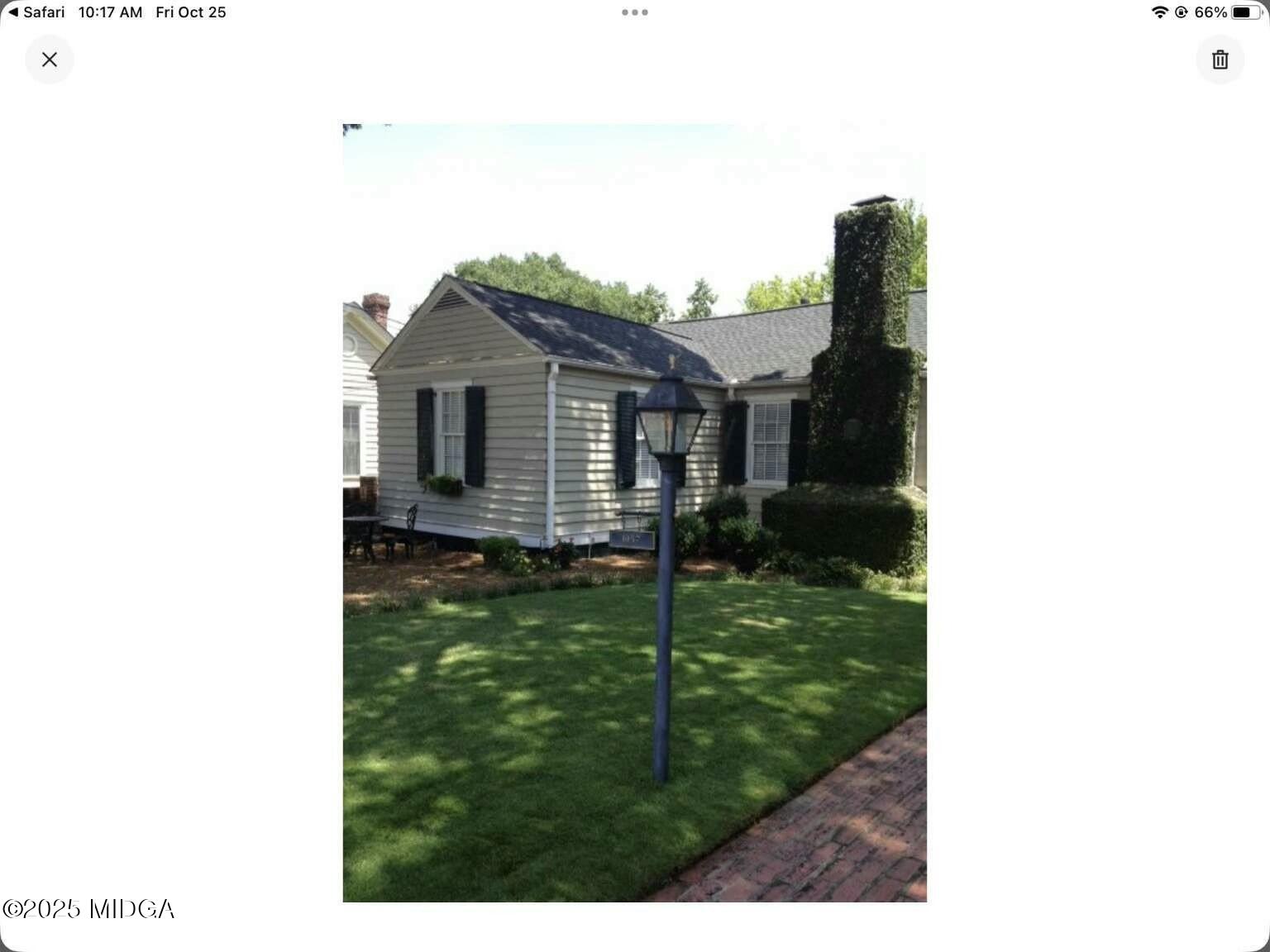 1057 Bond Street Macon, GA 31201 - Photo 13 of 27 a view of a house with a backyard