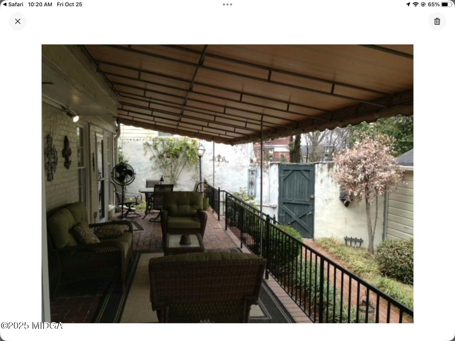 1057 Bond Street Macon, GA 31201 - Photo 15 of 27 a view of a porch