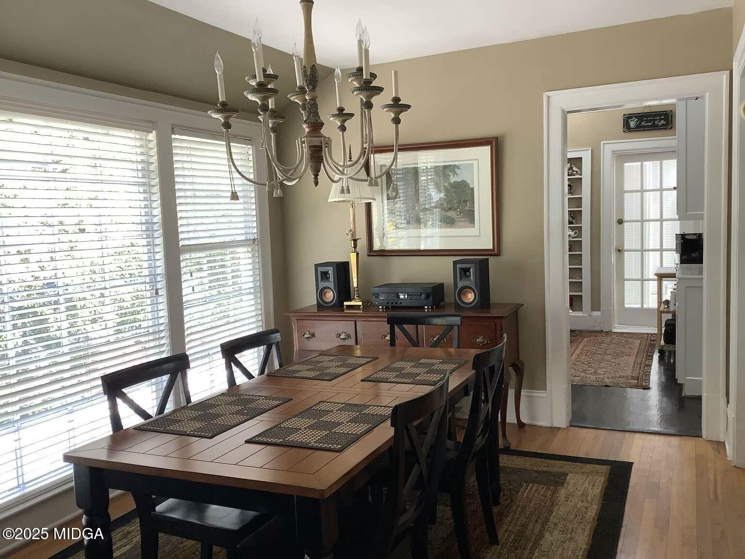 1057 Bond Street Macon, GA 31201 - Photo 23 of 27 a view of a dining room with furniture and window