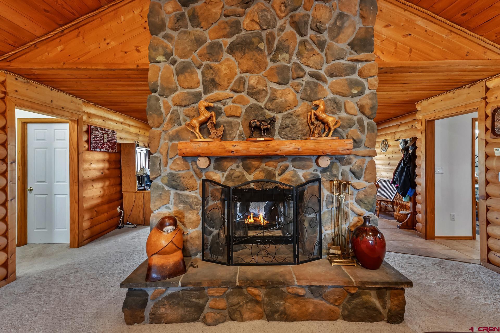 19632 E Road Delta, CO 81416 - Photo 12 of 45 a room with furniture and a fireplace