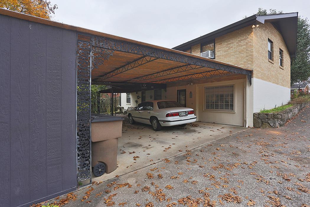 740 Reeves Road Antioch, TN 37013 - Photo 26 of 27 Amazing Heated/Cooled workshop on left. Covered parking and deck space.