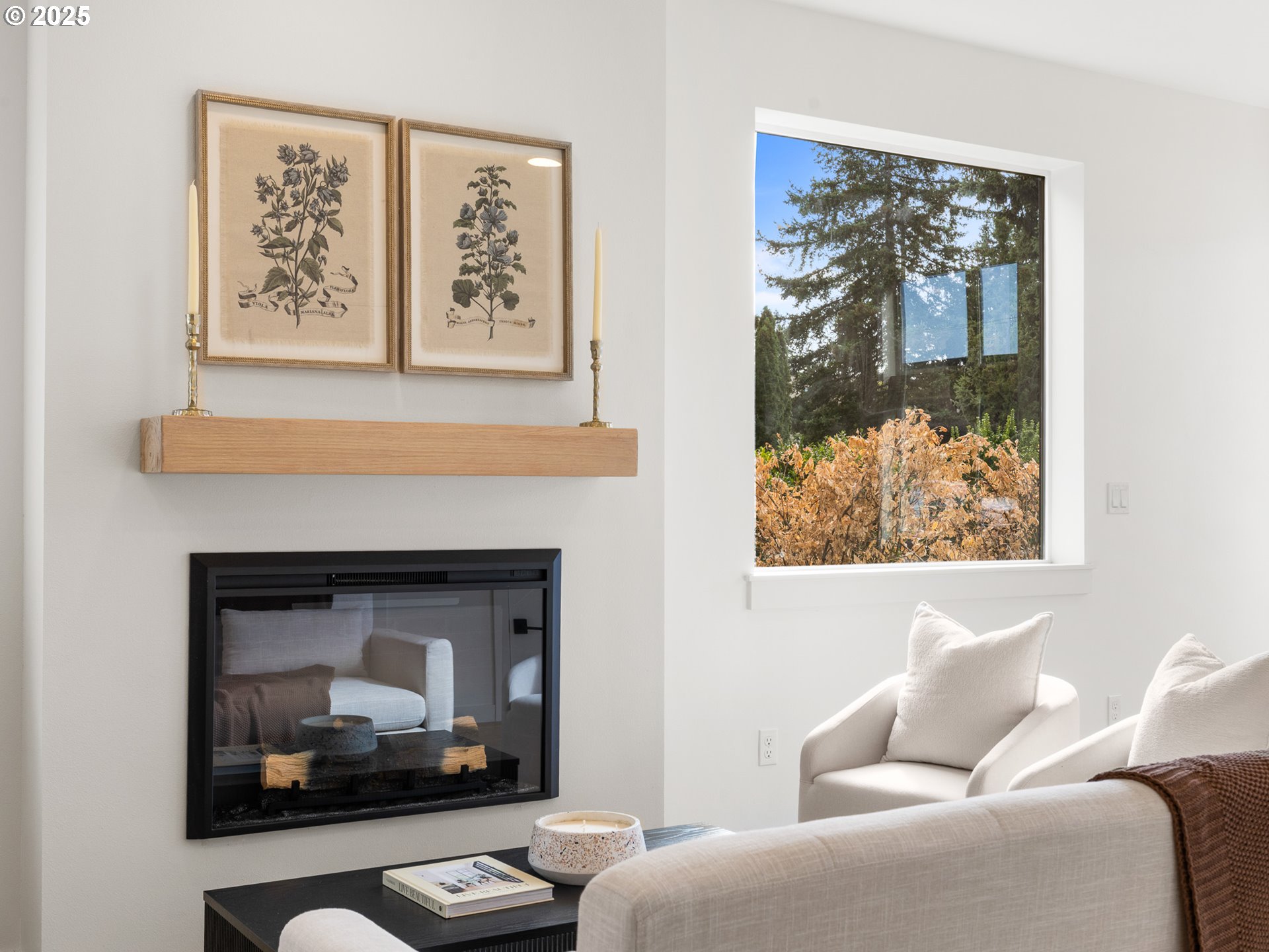 1911 Broadway Street, Unit 1 Vancouver, WA 98663 - Photo 5 of 25 a living room with furniture and a fireplace