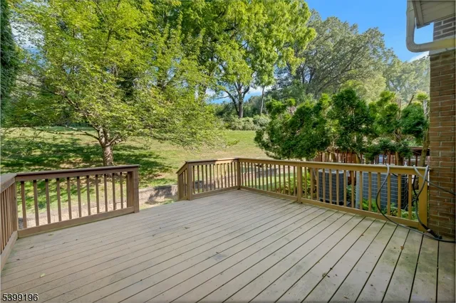a view of a park with swings and slides