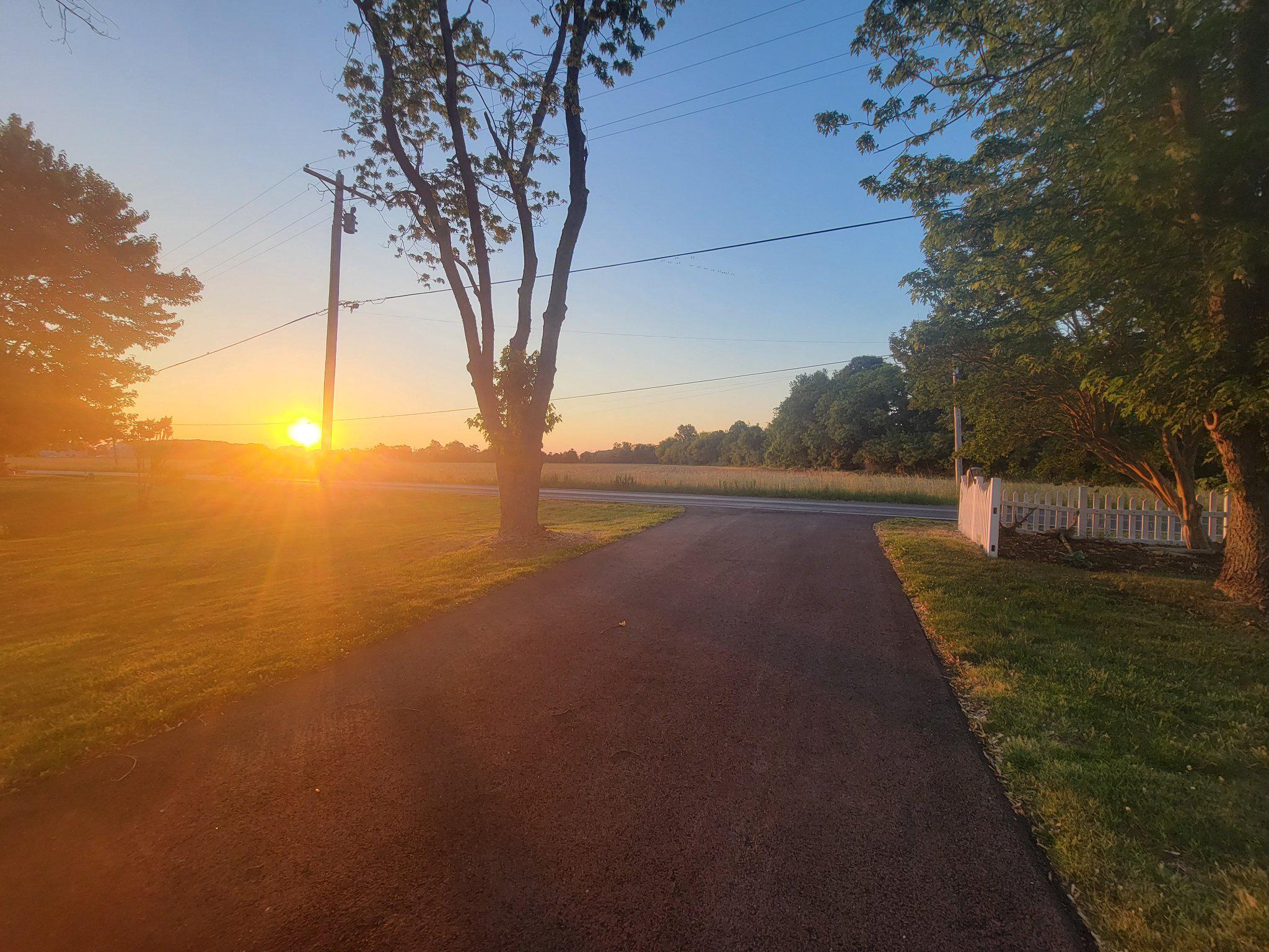49716 Airedele Road Ridge, MD 20680 - Photo 108 of 115 Sunrise over the farm across the road