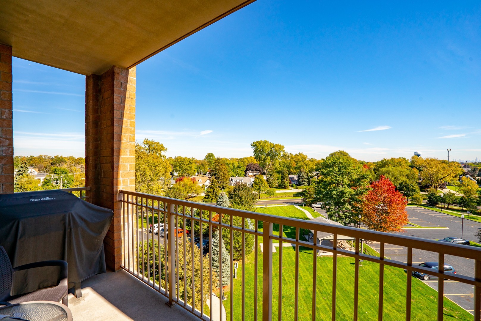 77 North Wolf Road, Unit 507 Northlake, IL 60164 - Photo 8 of 15 a view of a city from a balcony