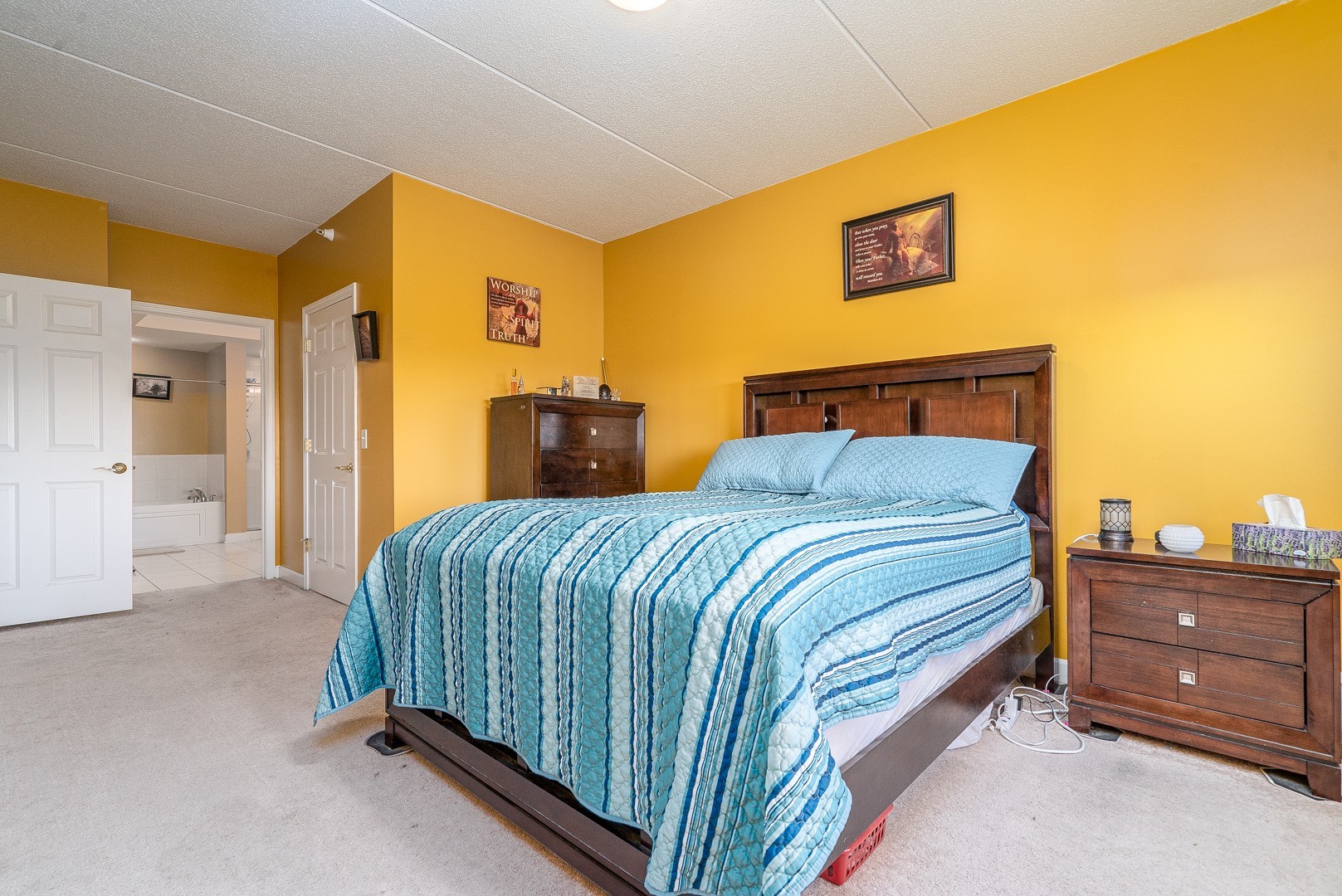 77 North Wolf Road, Unit 507 Northlake, IL 60164 - Photo 10 of 15 a bedroom with a bed and a cabinets