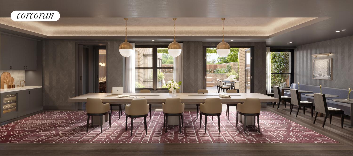 720 West End Avenue, Unit 12B Manhattan, NY 10025 - Photo 10 of 19 a view of a dining room with furniture window and outside view