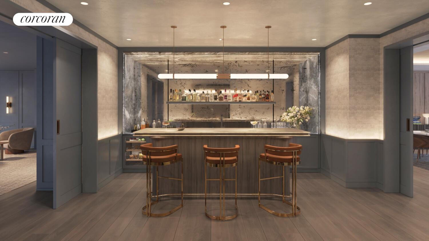 720 West End Avenue, Unit 12B Manhattan, NY 10025 - Photo 13 of 19 a kitchen with a sink and a refrigerator