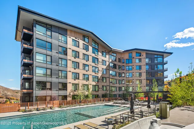 a front view of a building