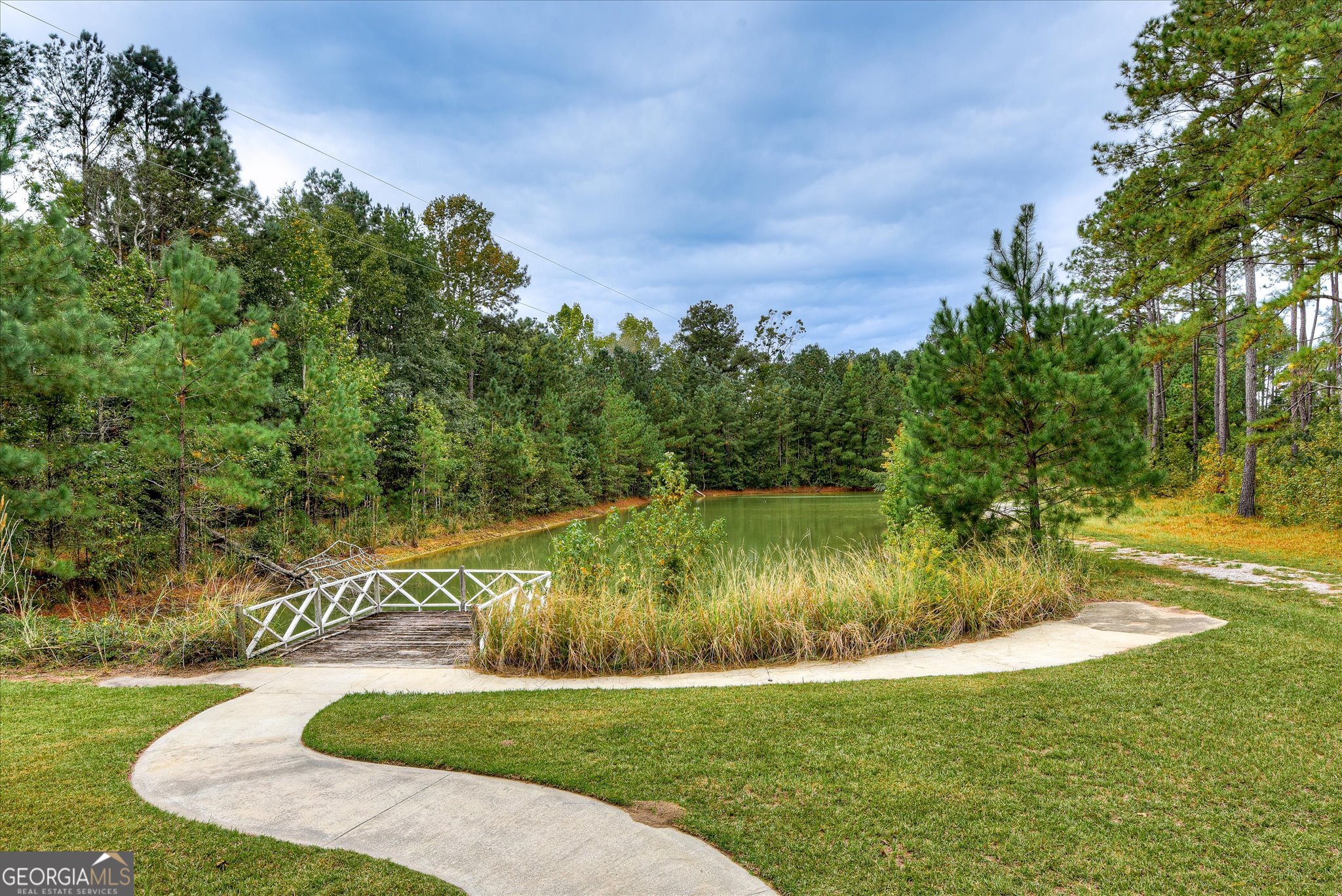 1321 Brett Road Wadley, GA 30477 - Photo 10 of 47 a view of a lake from a yard