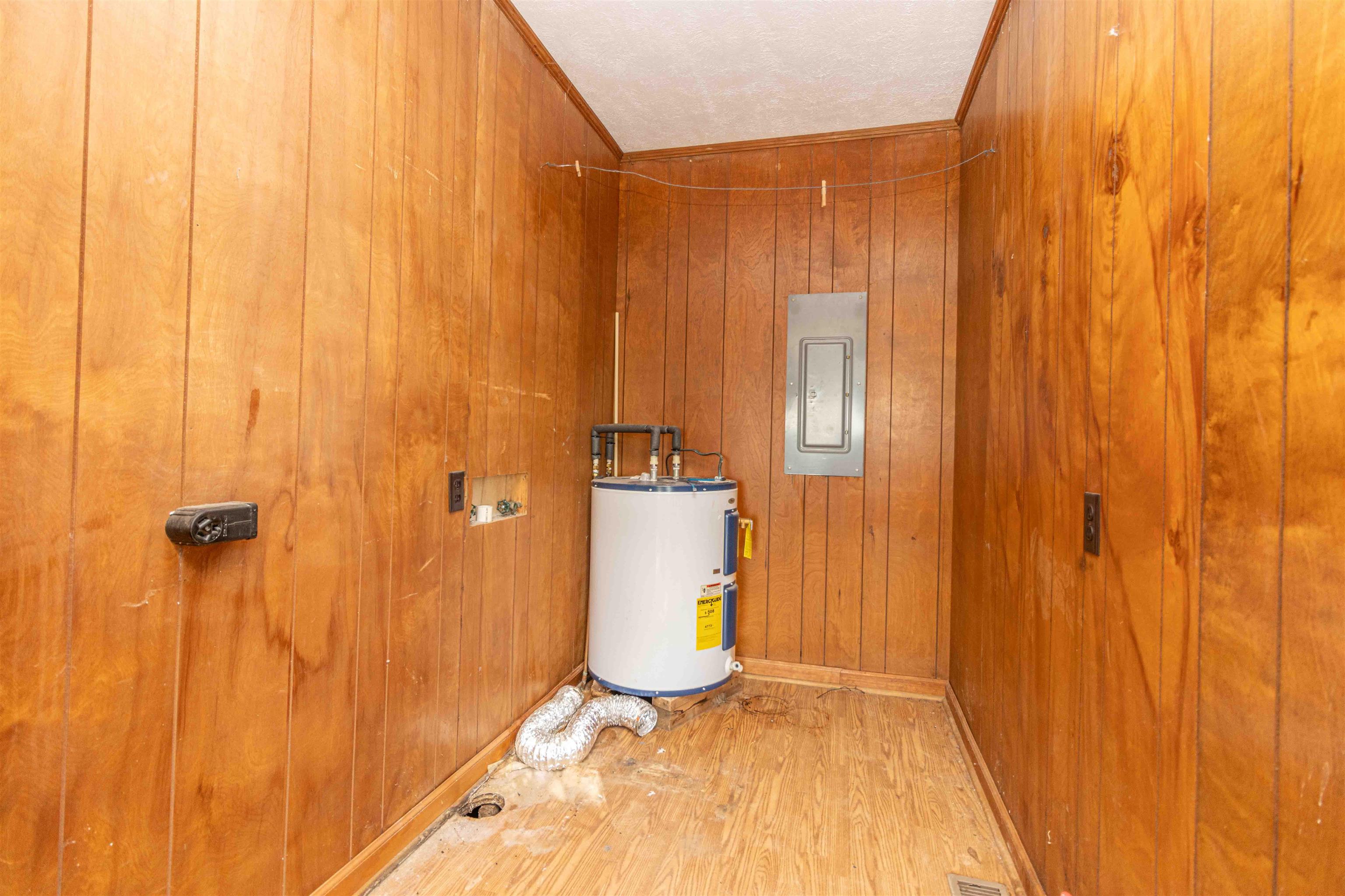 147 Jones Street Selmer, TN 38375 - Photo 16 of 19 a bathroom with a sink and a shower curtain