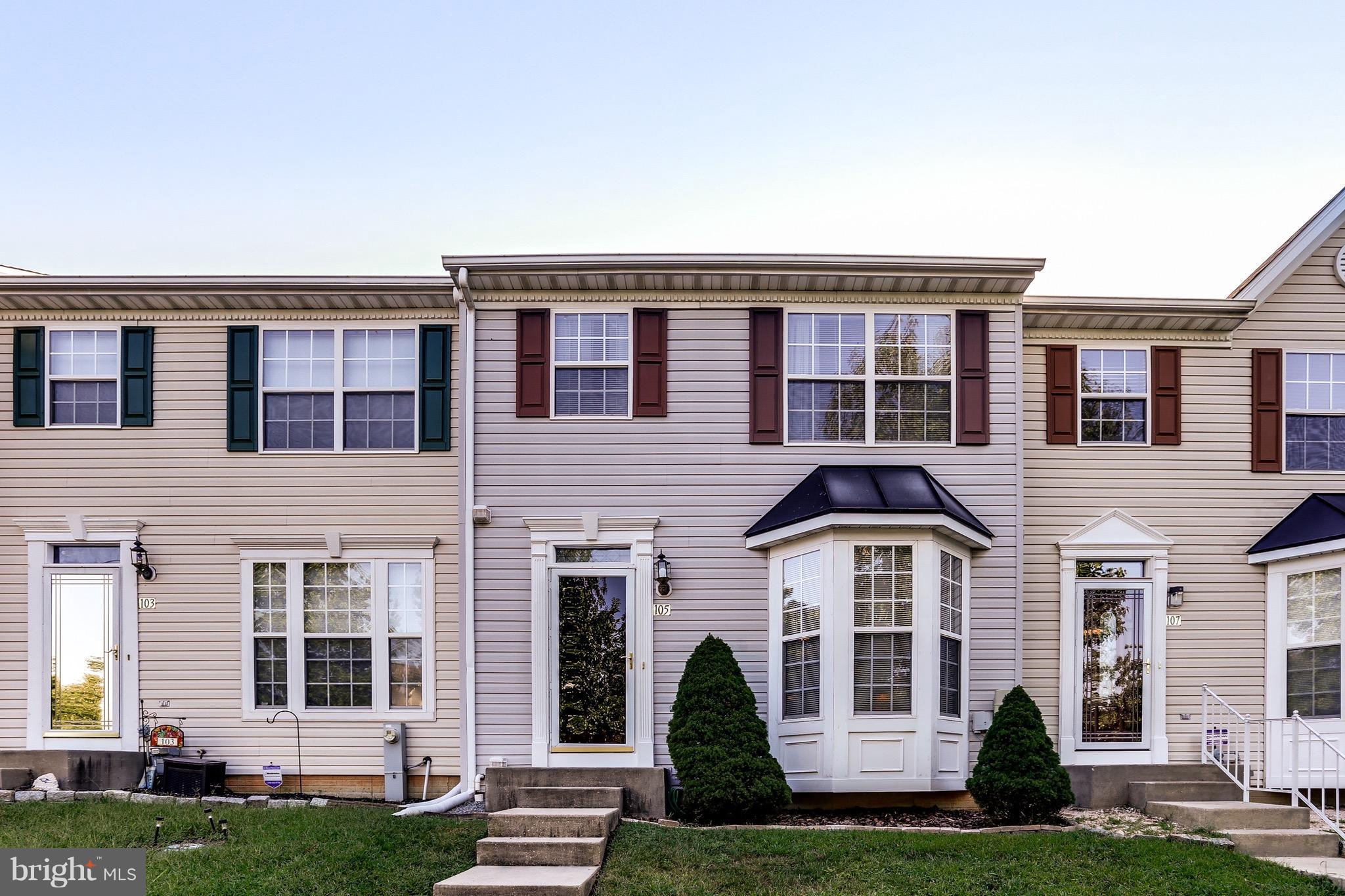 105 Carolstowne Road Reisterstown, MD 21136 - Photo 1 of 27 Exterior (Front) w/ Bay Window