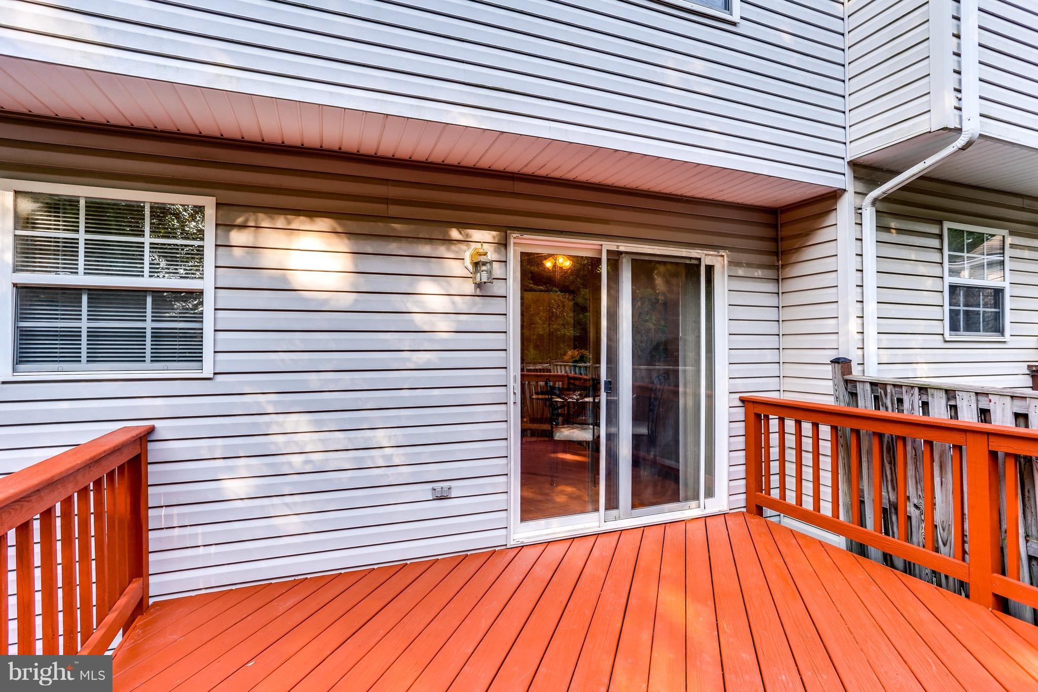 105 Carolstowne Road Reisterstown, MD 21136 - Photo 25 of 27 Exterior (Rear) walk-out from Kichen