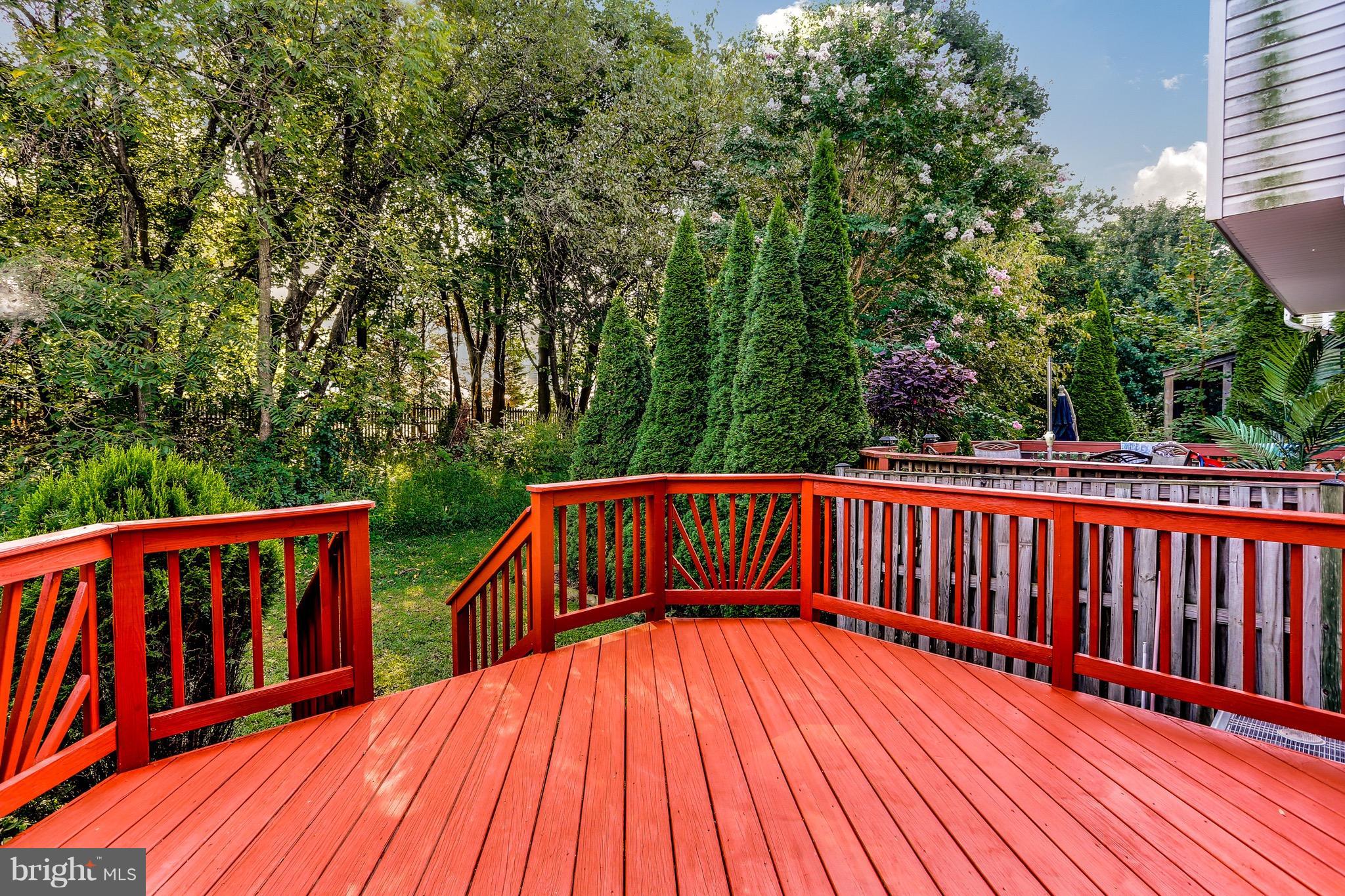 105 Carolstowne Road Reisterstown, MD 21136 - Photo 27 of 27 Spacious deck & wooded view