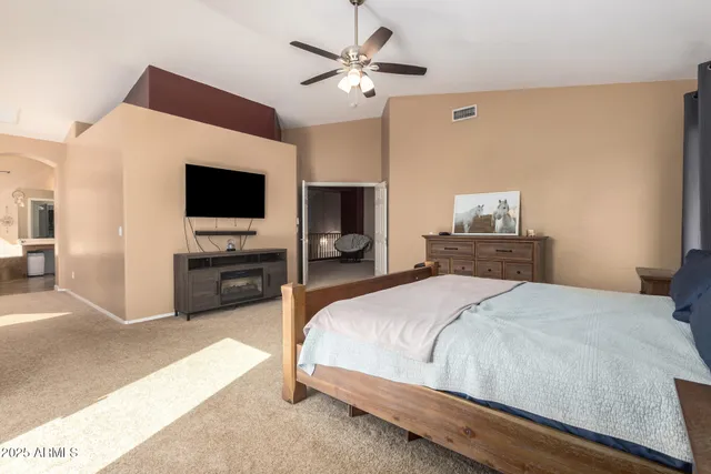 a view of a swimming pool with an outdoor space and seating area