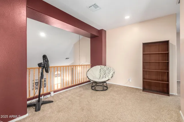 a view of an ocean with a houses