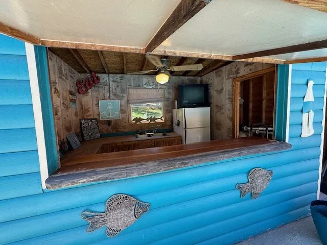 a room with wooden floor