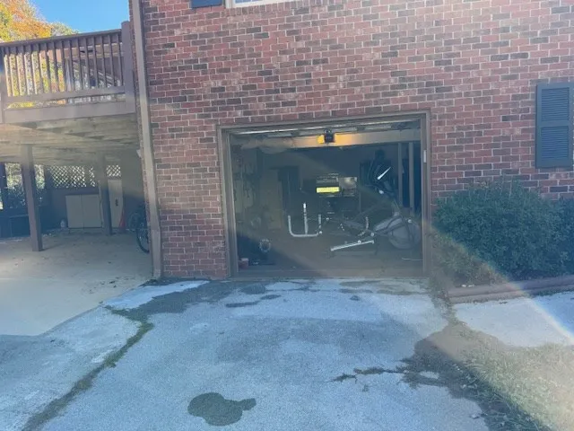 a living room with lots of furniture and a flat screen tv