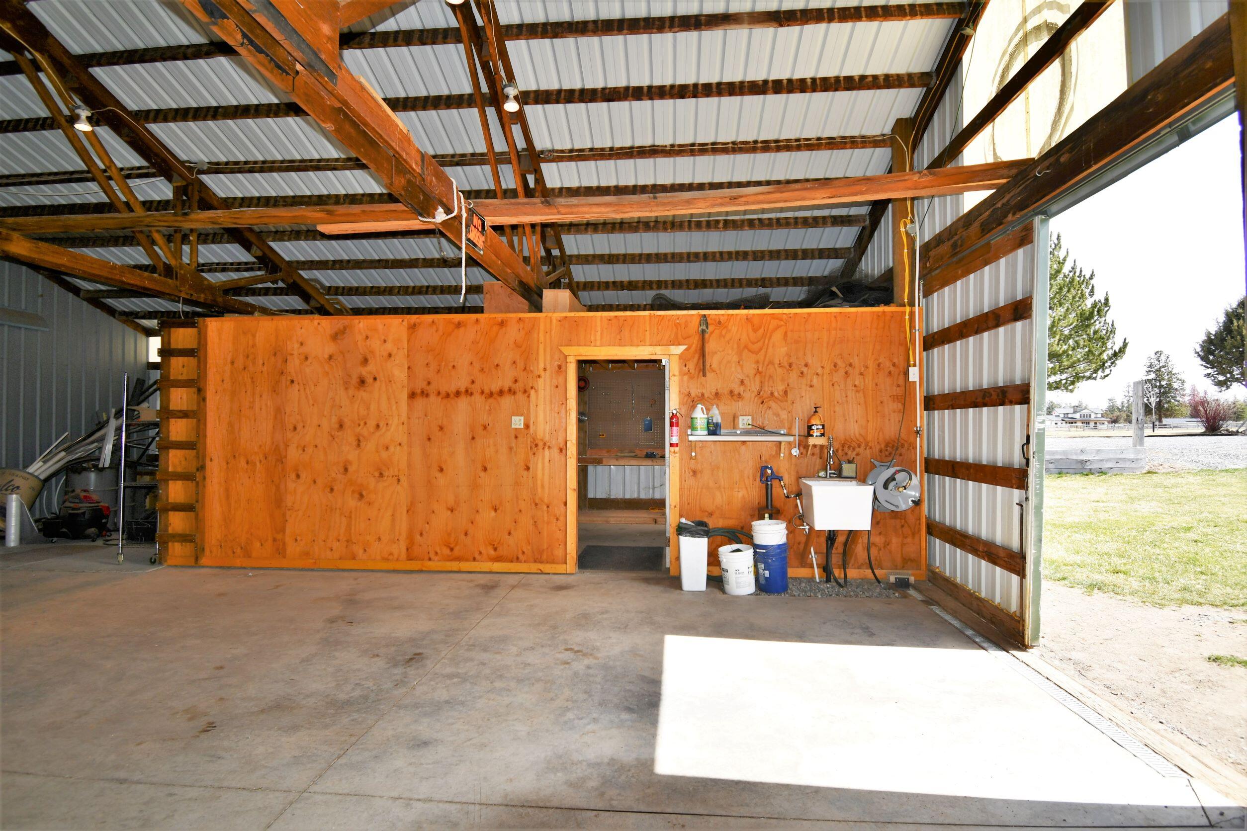 64473 Rock Springs Road Bend, OR 97703 - Photo 63 of 73 Barn doorway to shop