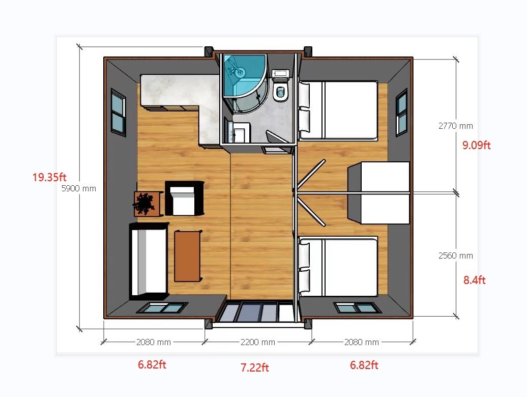 64-5276 Lot 2 White Road Kamuela, HI 96743 - Photo 16 of 19 a black and white photo of a living room