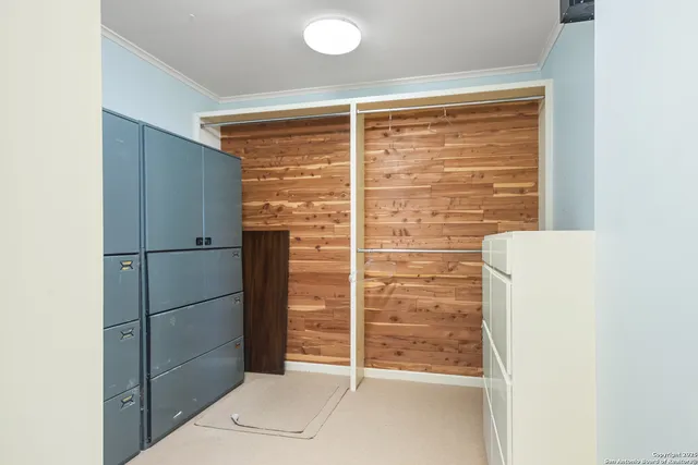 a view of front door