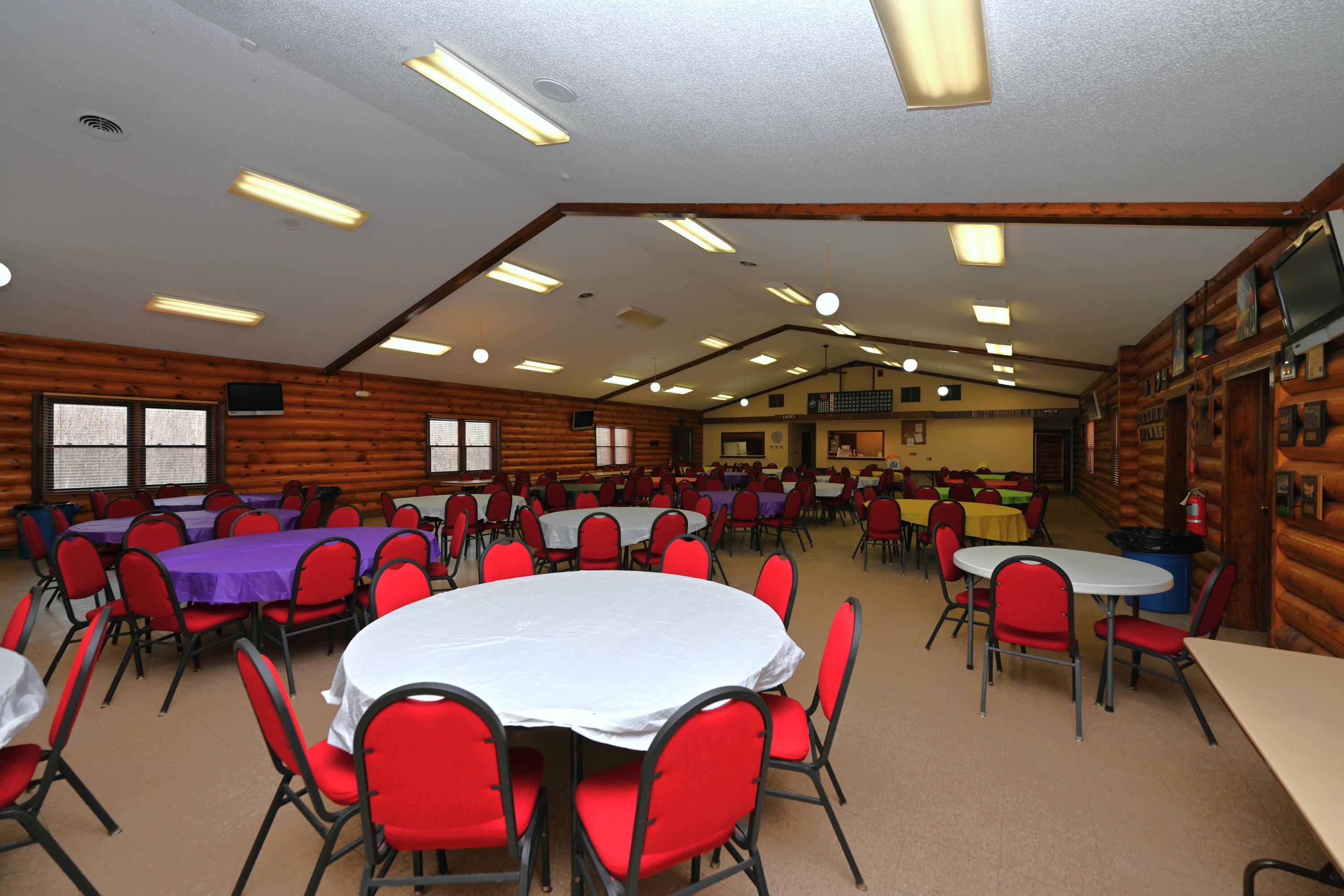 340 East 50 North Winamac, IN 46996 - Photo 31 of 38 a view of a dining room with gym equipment
